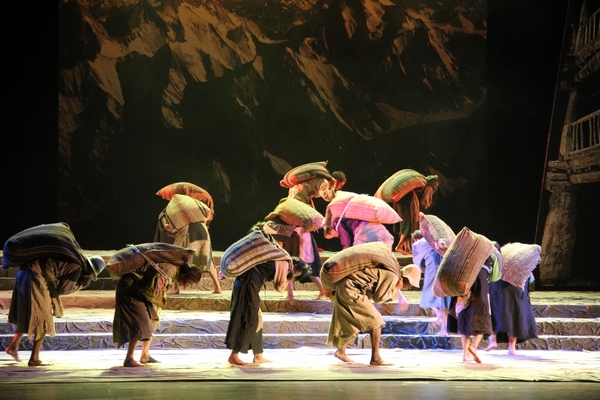 Tibetan folk drama 'tears of serfs'.