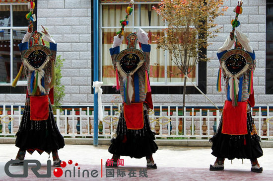 Tibetan opera [Photo/CRI]