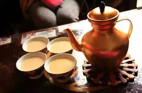 Tibetan buttered tea culture