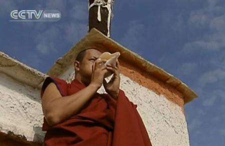 The Tholing Monastery has graced Zhada County of Nagri Area of Tibet for more than a thousand years. It's the first monastery built by the Guge Kingdom during its campaign to promote Buddhism. Tholing is famous for its murals.[Photo/CNTV]