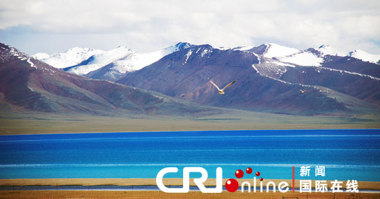 Photo from CRI shows the beautiful Namtso Lake in Tibet.