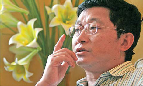 Alai's King Gesar will be published in English in 2012, as part of the Canongate Books' Myth Series. [Photo/China Daily]