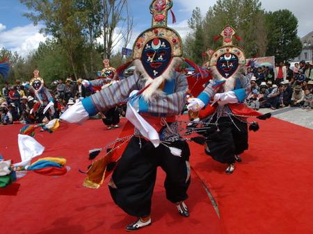 Tibetan opera is one of the most ancient operas in China.