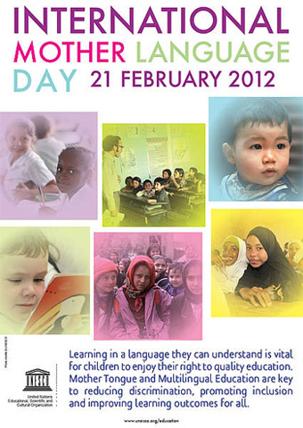 February 21 is International Mother Language Day.