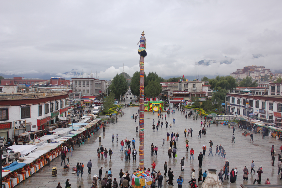 The Jokhang, or Jokhang Temple, located in Lhasa, is the most sacred and important temple in the Tibet Autonomous Region of China.