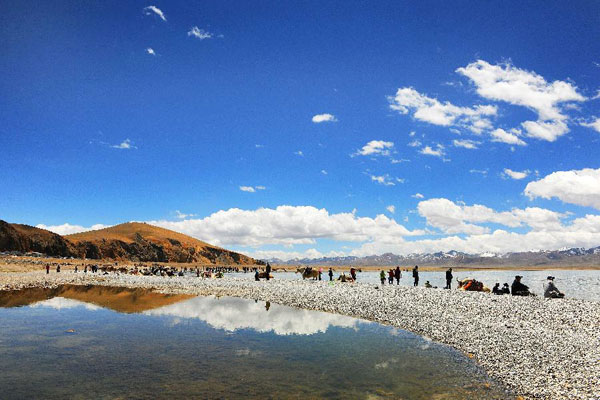 The Namtso Lake [Photo/China Tibet Online]