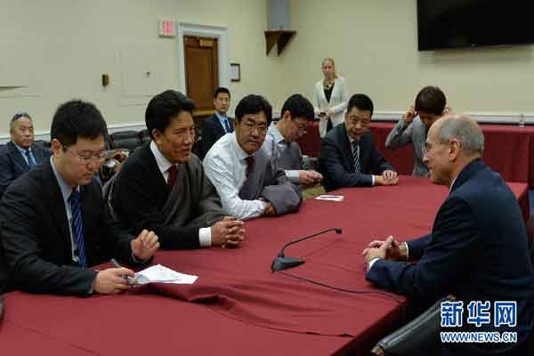 Tibet delegation visits Washington