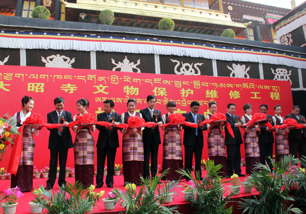 The two-year renovation project of the Johkang Temple was completed on June 8 [Photo by Jan/ China Tibet Online]